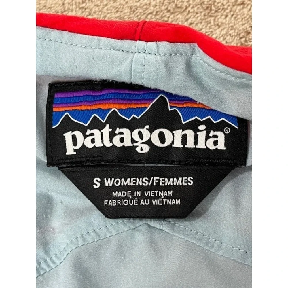 Patagonia womens jacket size small red Short‎ Sleeve Full Zip